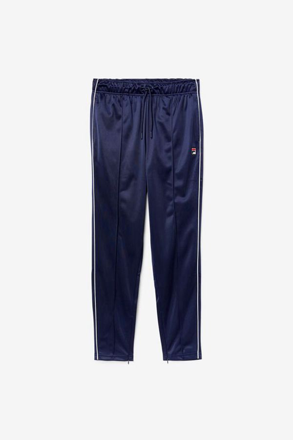 Pantalones Fila Hombre Azul Marino - Terry Track - España 183426VTB